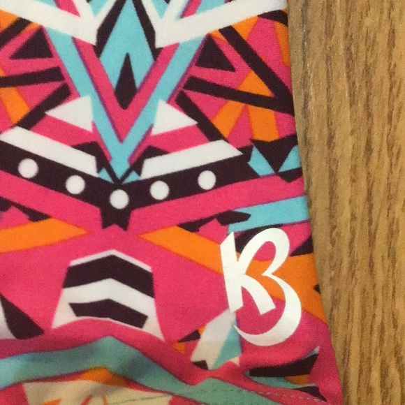 Cute KBee size 9/10 geo leotard - Picture 2 of 3